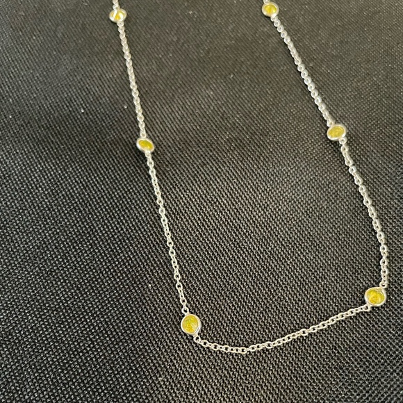 Yellow Stone Necklace - Picture 2 of 5